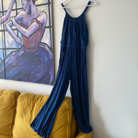 Blue Loft Jumpsuit - Picture 1 of 6